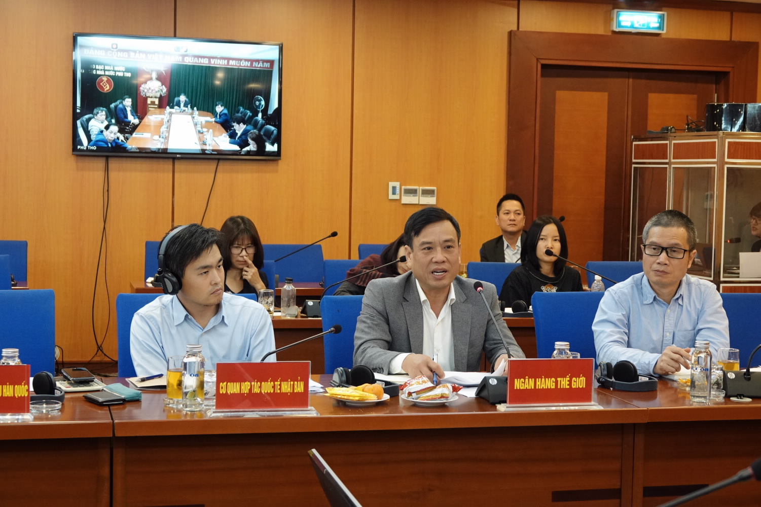 Đại diện các Ngân hàng phát triển là nhà tài trợ tham dự hội nghị
